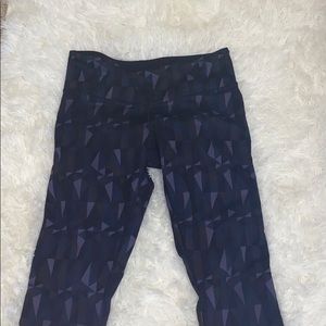 Lululemon Geometric Pattern Wonder Under Leggings